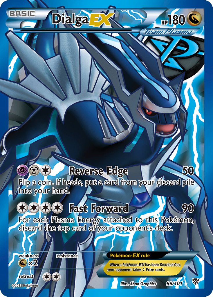 Dialga EX Full Art 99-101