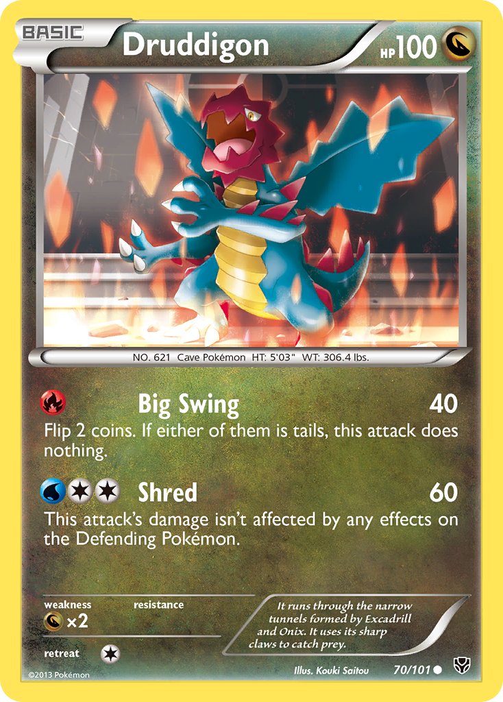 Druddigon 70-101 (RH)