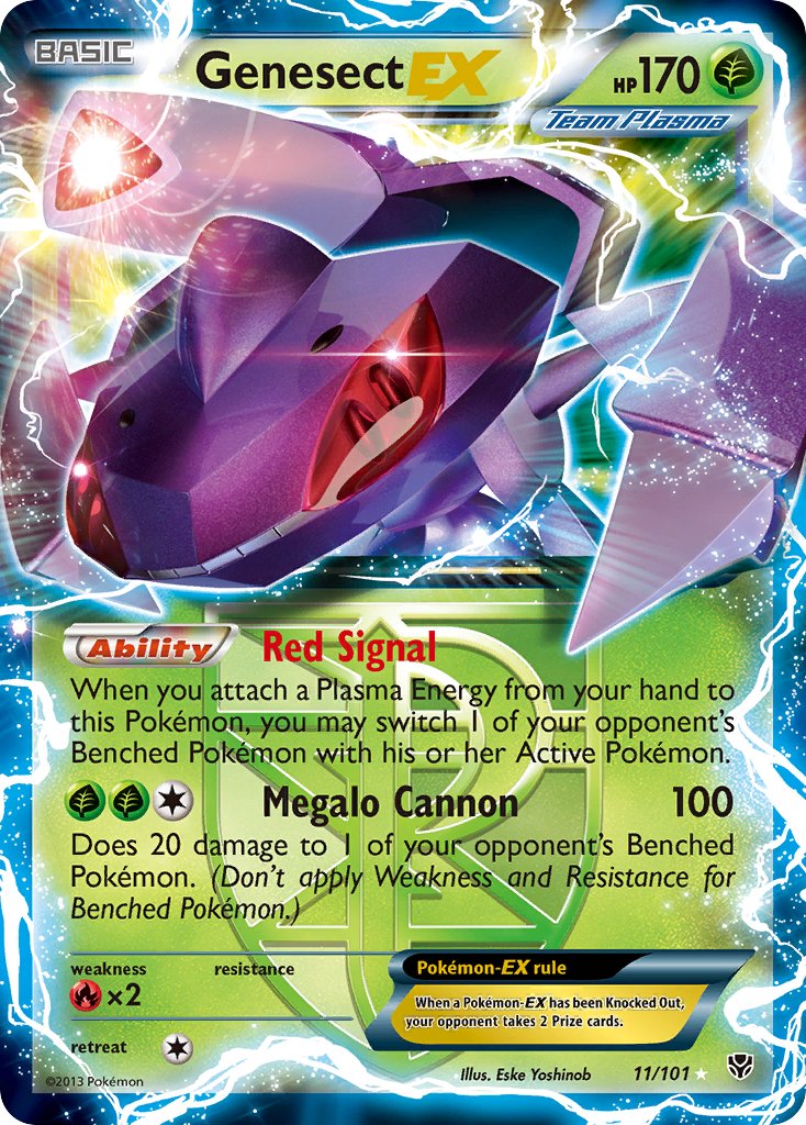 Genesect EX 11-101