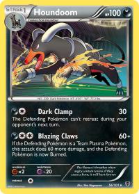 pokemon plasma blast houndoom 56 101 rh