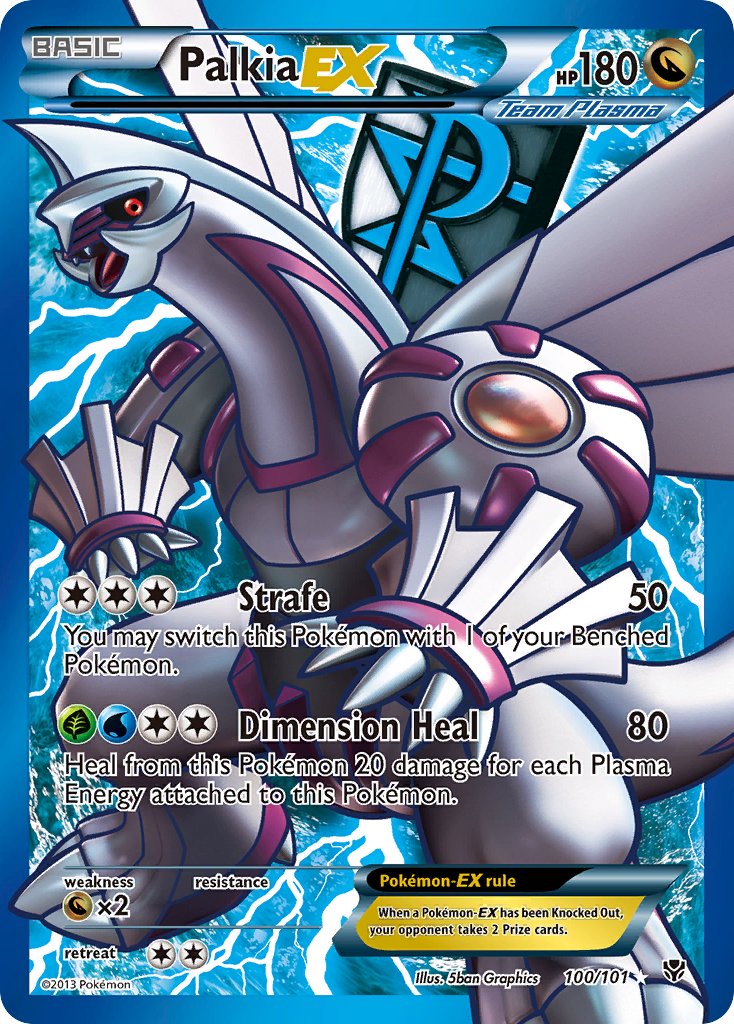 Palkia EX Full Art 100-101