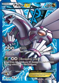 pokemon plasma blast palkia ex full art 100 101