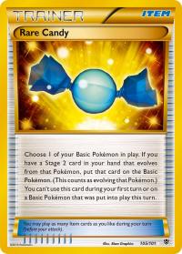 pokemon plasma blast rare candy 105 101 secret rare