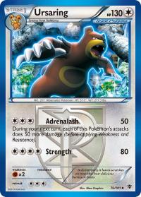 pokemon plasma blast ursaring 76 101