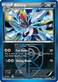 pokemon plasma freeze bisharp 74 116