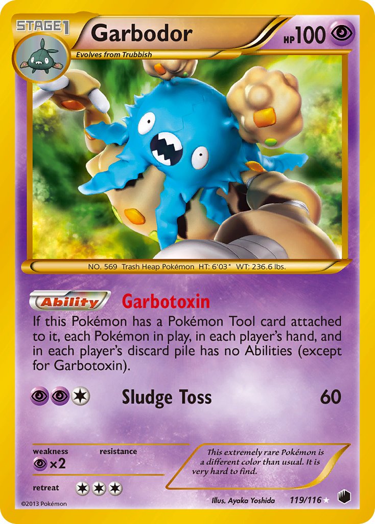 Garbodor 119-116 (SECRET RARE)