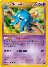 pokemon plasma freeze garbodor 119 116 secret rare