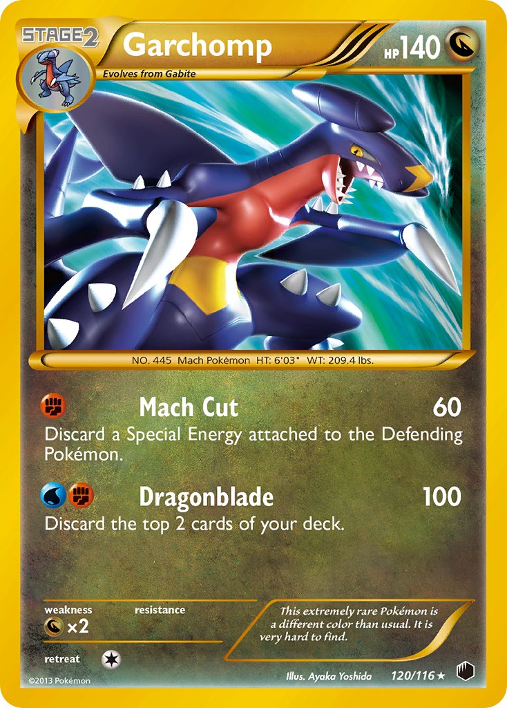 Garchomp 120-116 (SECRET RARE)