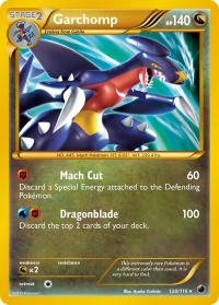 pokemon plasma freeze garchomp 120 116 secret rare