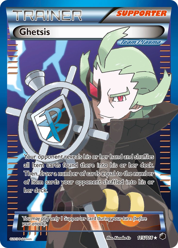 Ghetsis Full Art 115-116