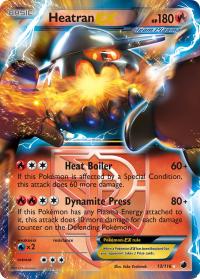 pokemon plasma freeze heatran ex 13 116