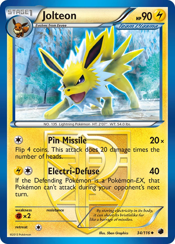 Jolteon 34-116 (RH)