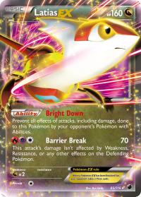 pokemon plasma freeze latias ex 85 116