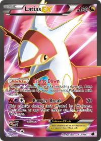 pokemon plasma freeze latias ex full art 112 116