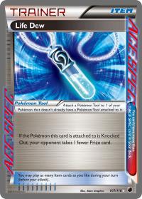 pokemon plasma freeze life dew 107 116