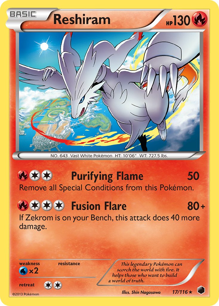 Reshiram 17-116 (RH)