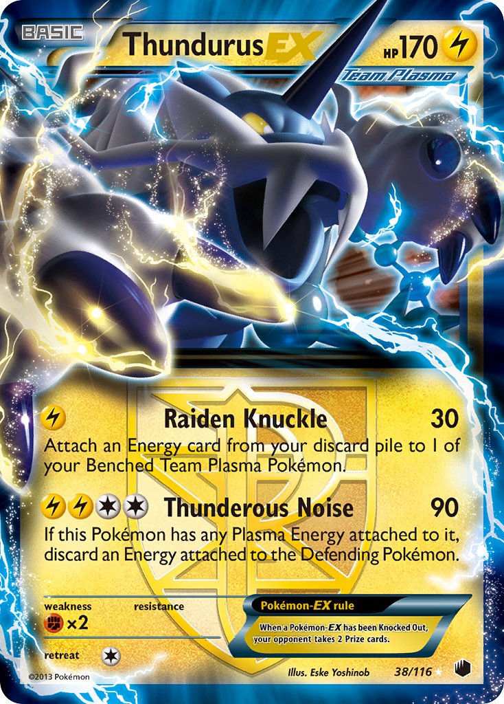 Thundurus EX 38-116