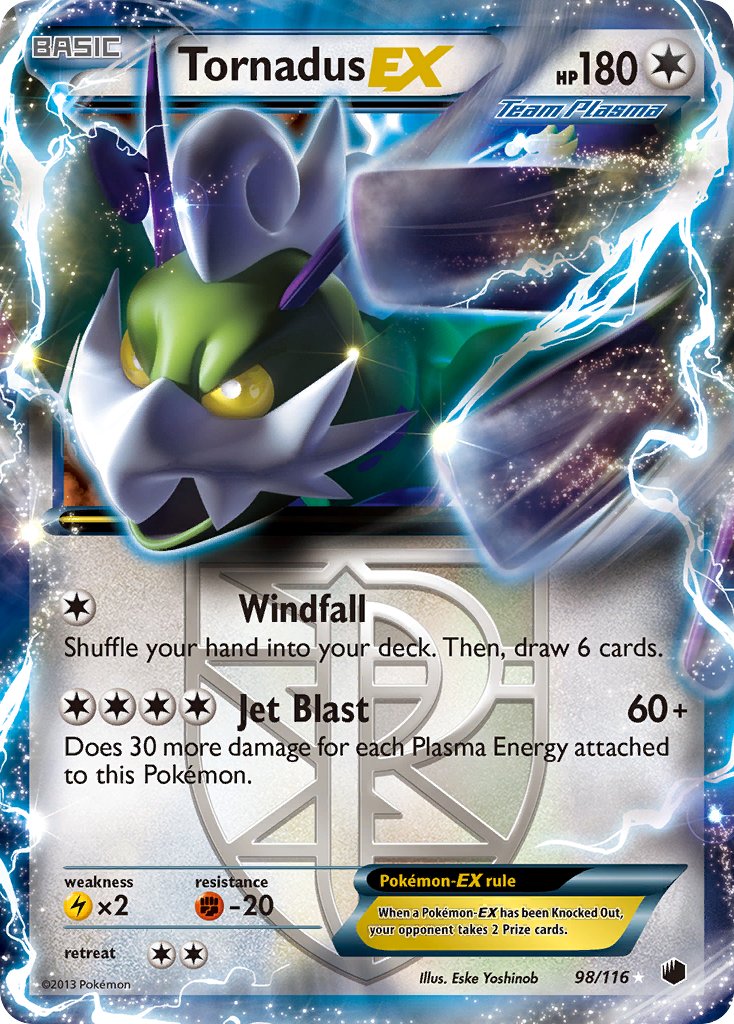 Tornadus EX 98-116