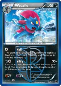 pokemon plasma freeze weavile 66 116 rh