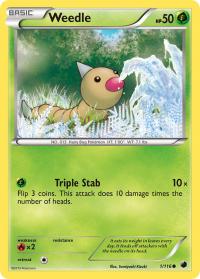 pokemon plasma freeze weedle 1 116 rh