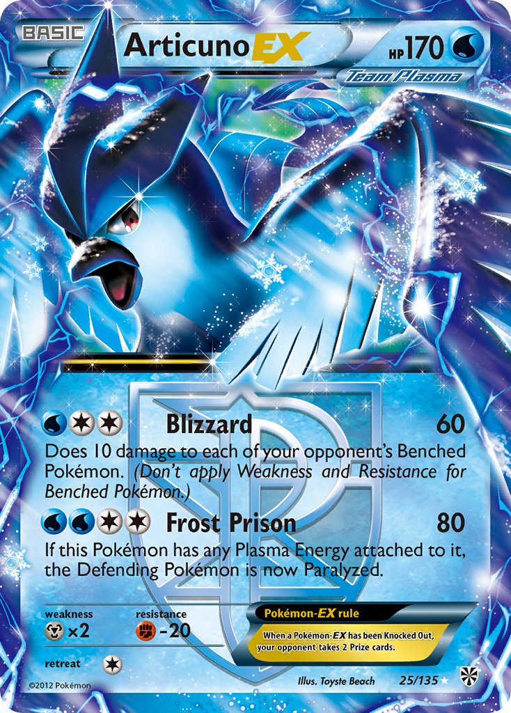 Articuno EX 25-135