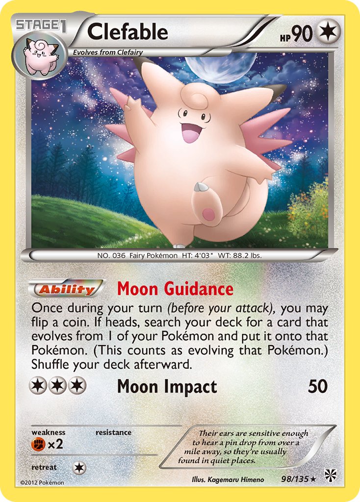 Clefable 98-135