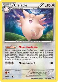 pokemon plasma storm clefable 98 135