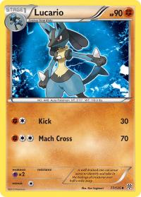 pokemon plasma storm lucario 77 135