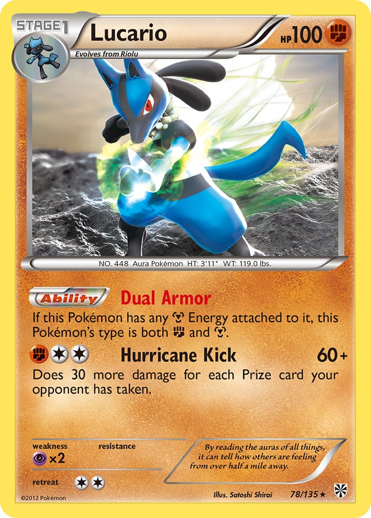 Lucario 78-135 (RH)