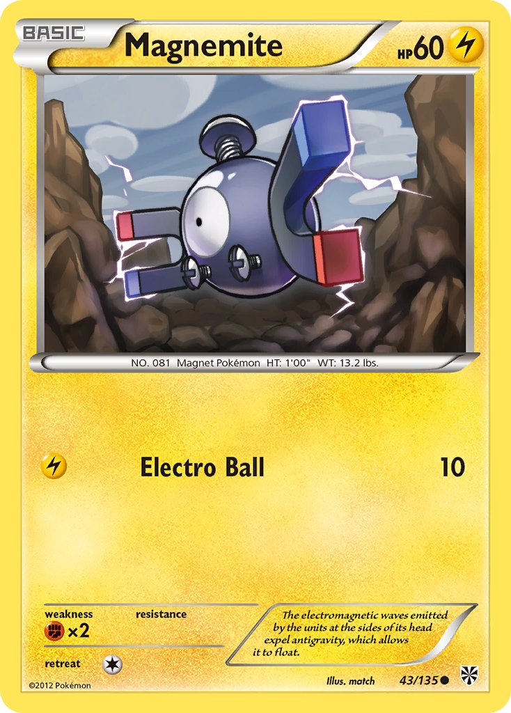 Magnemite 43-135 (RH)