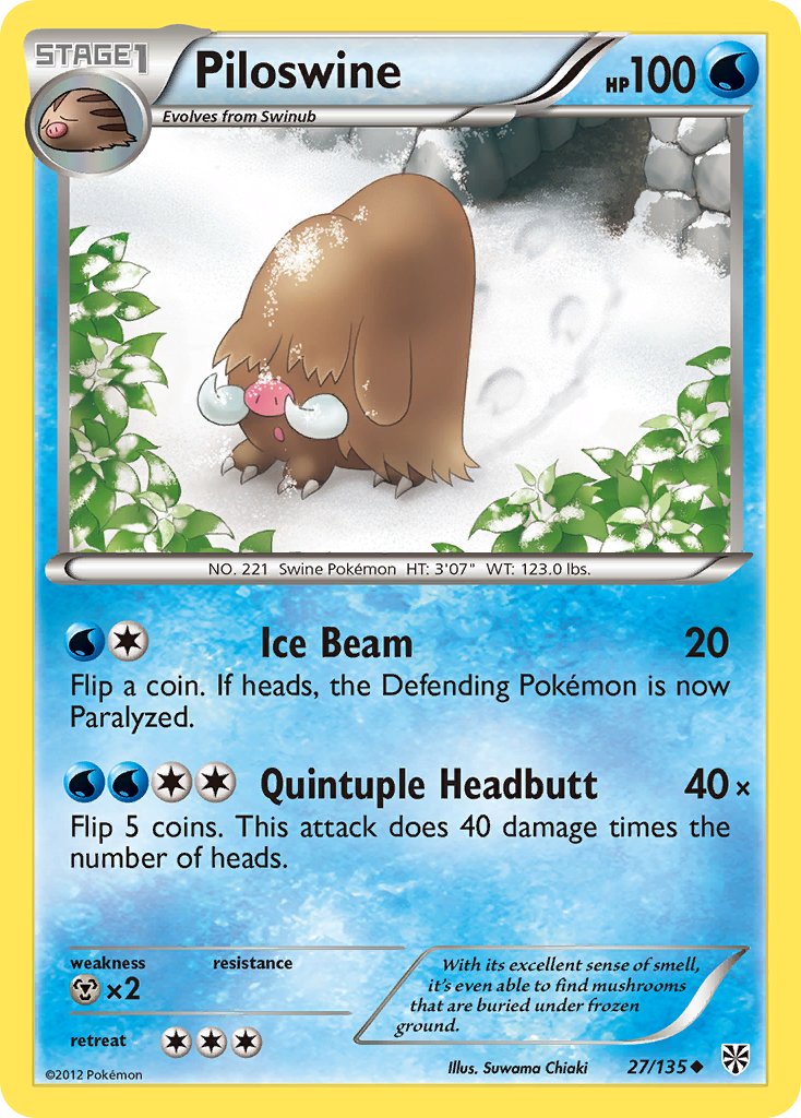 Piloswine 27-135 (RH)