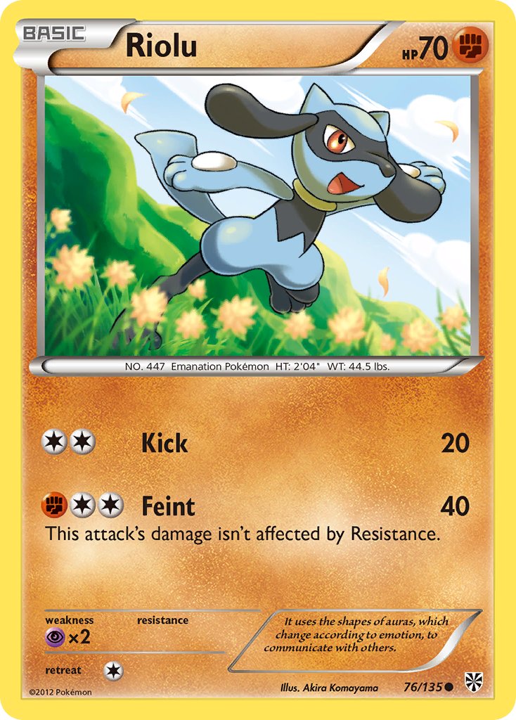 Riolu 76-135 (RH)