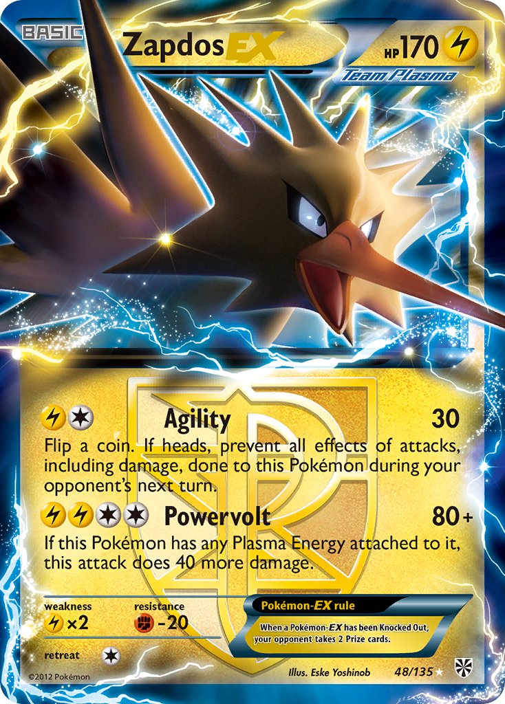 Zapdos EX 48-135