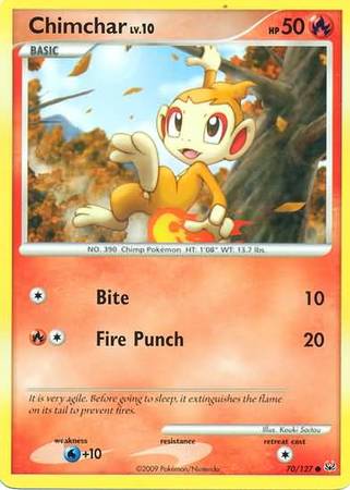 Chimchar 70-127