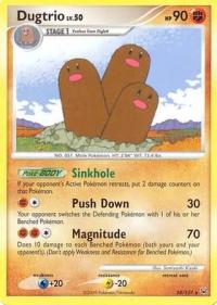 pokemon platinum dugtrio 24 127 rh