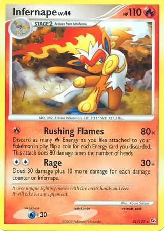 Infernape 31-127 (RH)