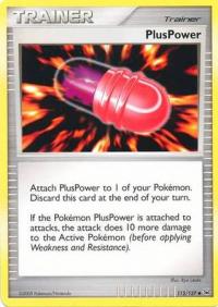 pokemon platinum pluspower 112 127