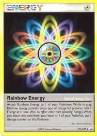 pokemon platinum rainbow energy 121 127