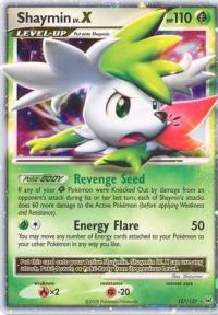 pokemon platinum shaymin lv x 127 127