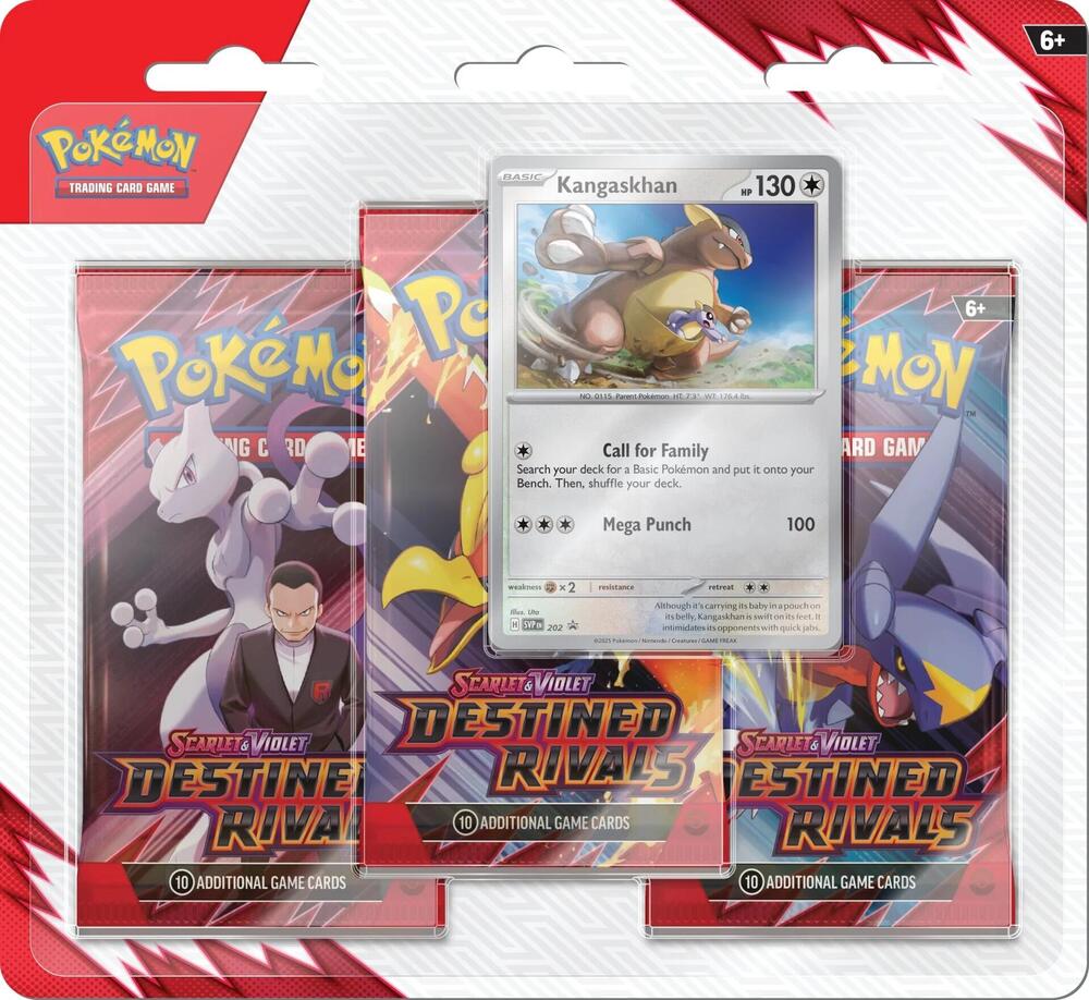 Destined Rivals 3 Pack Blister - Kangaskhan