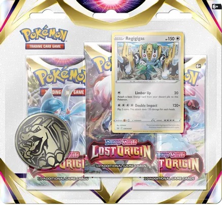 Lost Origin 3 Pack Blister - Regigigas