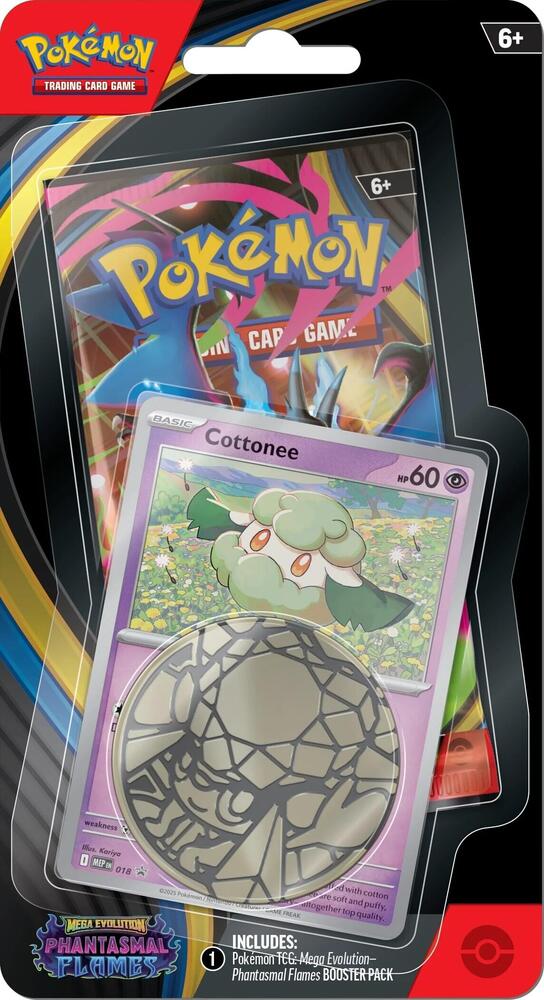 Phantasmal Flames Single Pack Blister - Cottonee