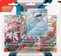pokemon pokemon 1 pack 3 packs blister scarlet violet paradox rift 3 pack blister with cetitan promo