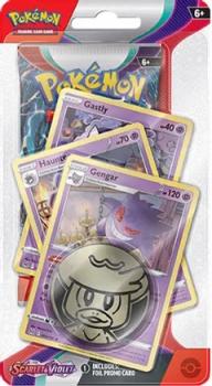 pokemon pokemon 1 pack 3 packs blister scarlet violet premium checklane blister gengar preorder 3 31 2023