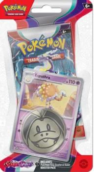 pokemon pokemon 1 pack 3 packs blister scarlet violet single pack blister espathra preorder 3 31 2023 109 75