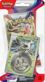 pokemon pokemon 1 pack 3 packs blister scarlet violet single pack blister spidops preorder 3 31 2023