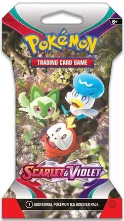 Scarlet & Violet Sleeved Booster Pack