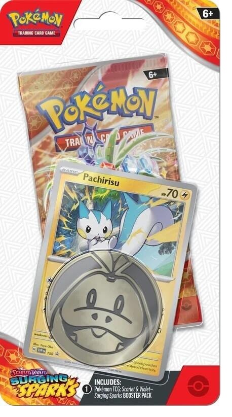 Scarlet & Violet - Surging Sparks 1 Pack Blister - Parchirisu