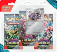 pokemon pokemon 1 pack 3 packs blister scarlet violet twilight masquerade 3 pack blister revavroom presale