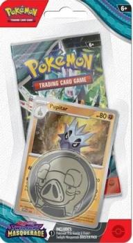 pokemon pokemon 1 pack 3 packs blister scarlet violet twilight masquerade blister pupitar